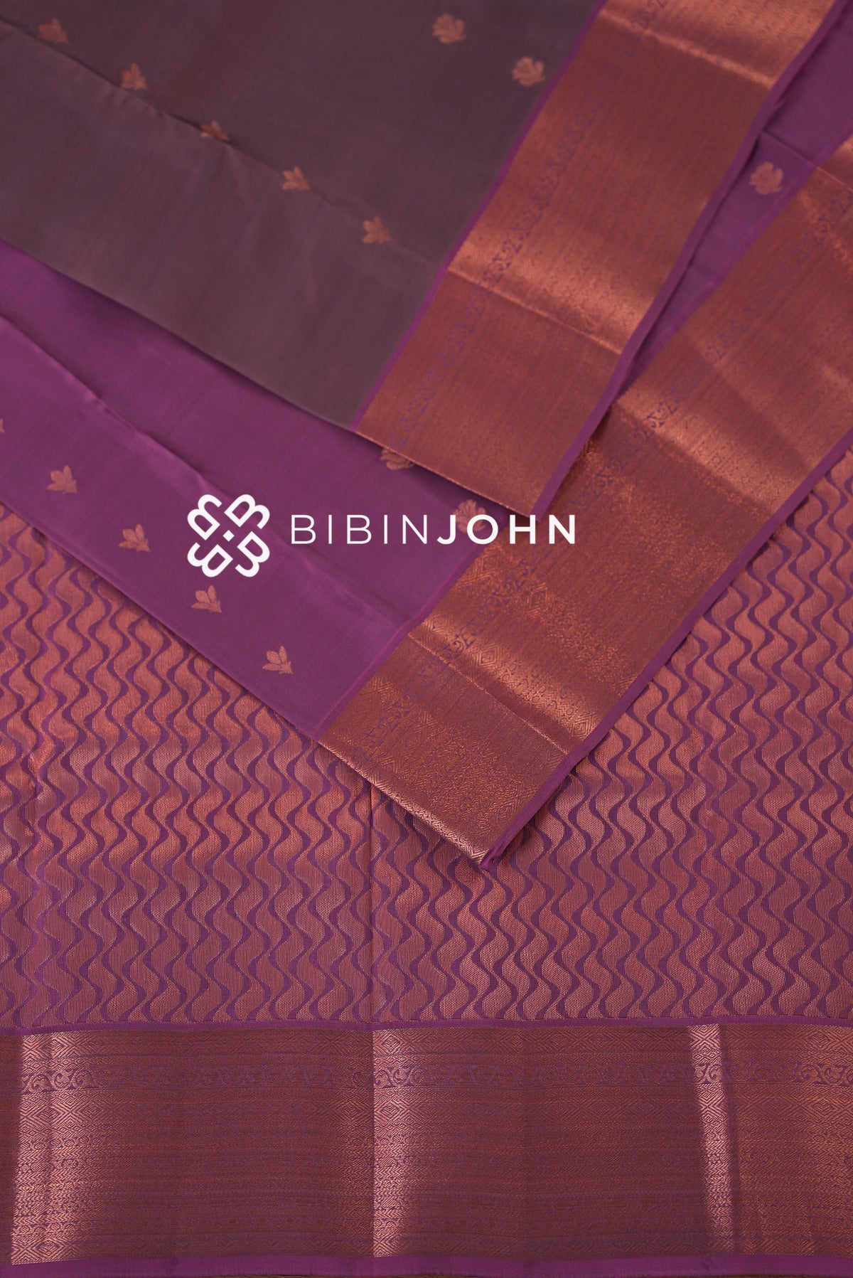 Silk Saree For Women Dusty Plum Purple BJ2345