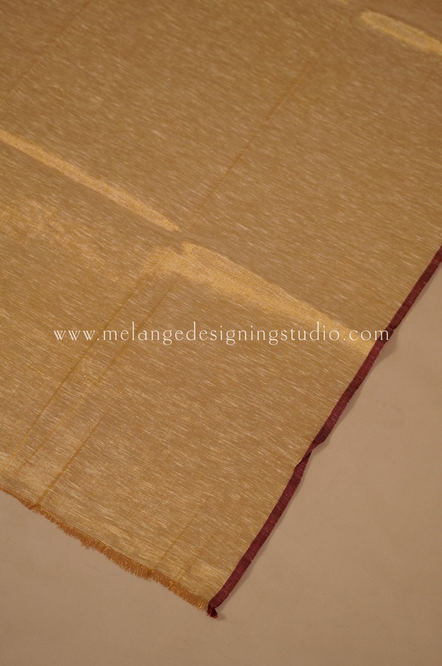 Tissue Linen Saree MDS0010