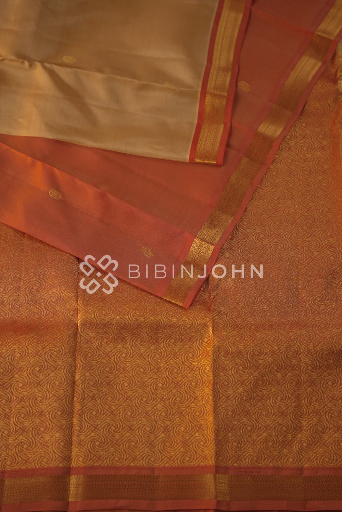 Semi Silk Saree For Women Mustard-Gold BJ1014
