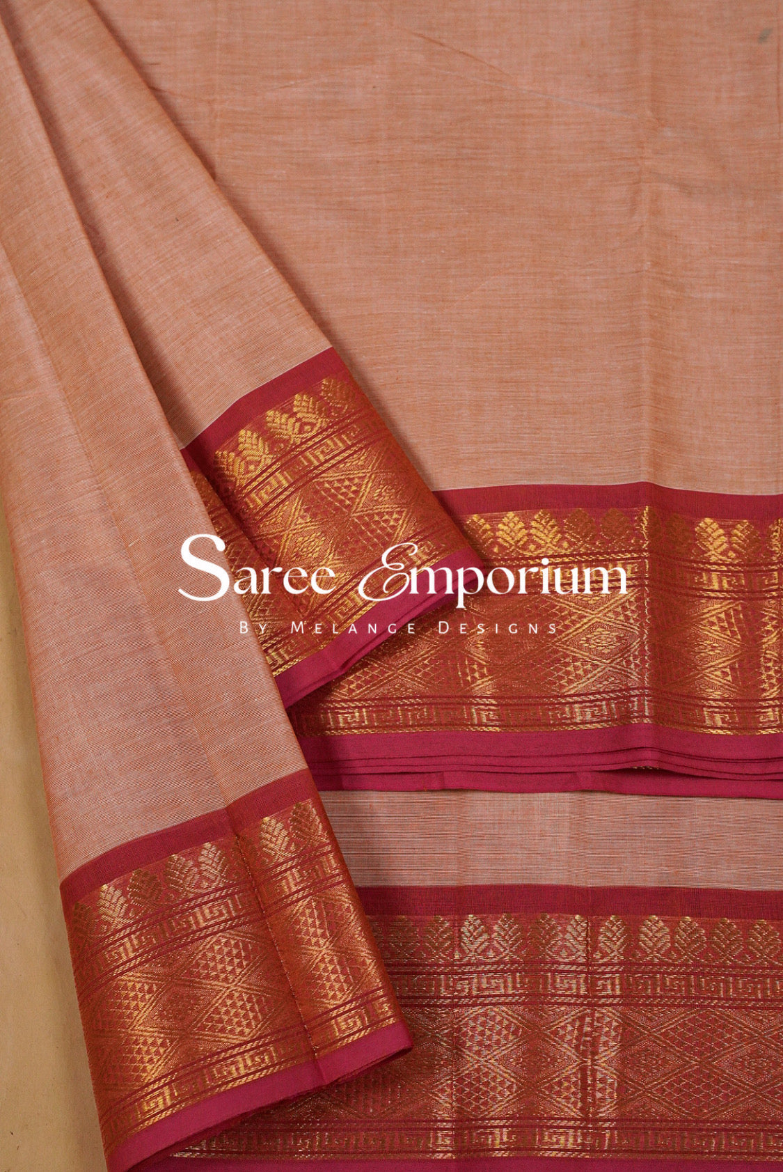Kanji Cotton Saree For Women MDS0329