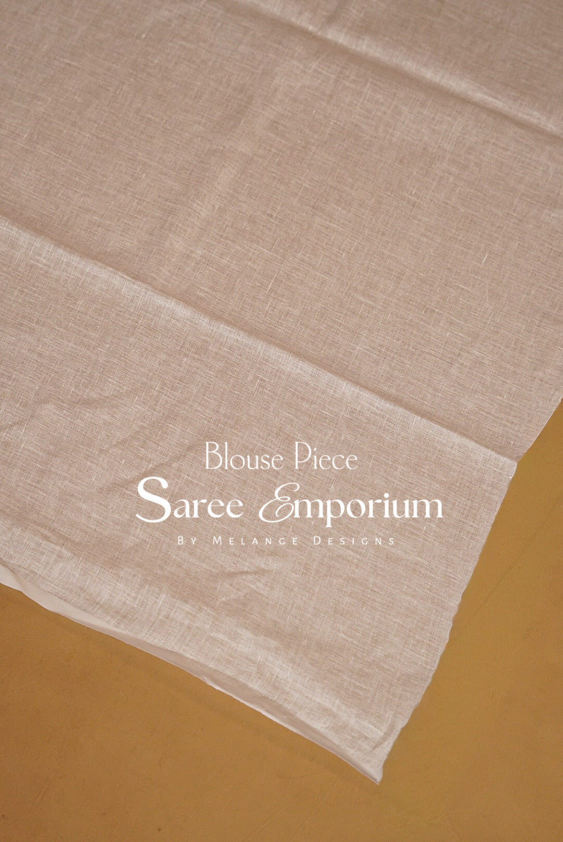 Pure Linen Saree Plain MDS0025