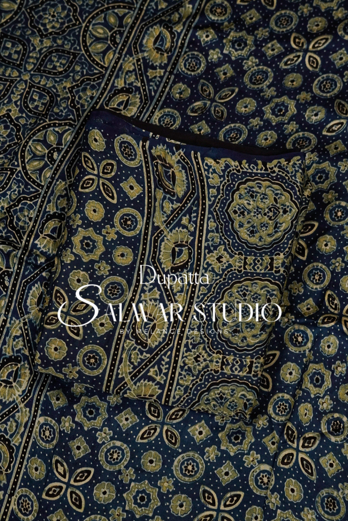 Modal Ajrakh Unstitched Salwar Suits AC0042