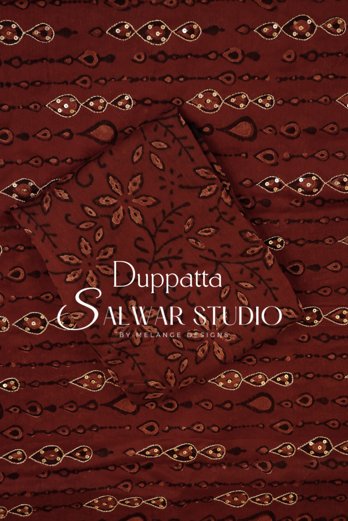 Printed Chanderi Unstitched Salwar Suits AC0035