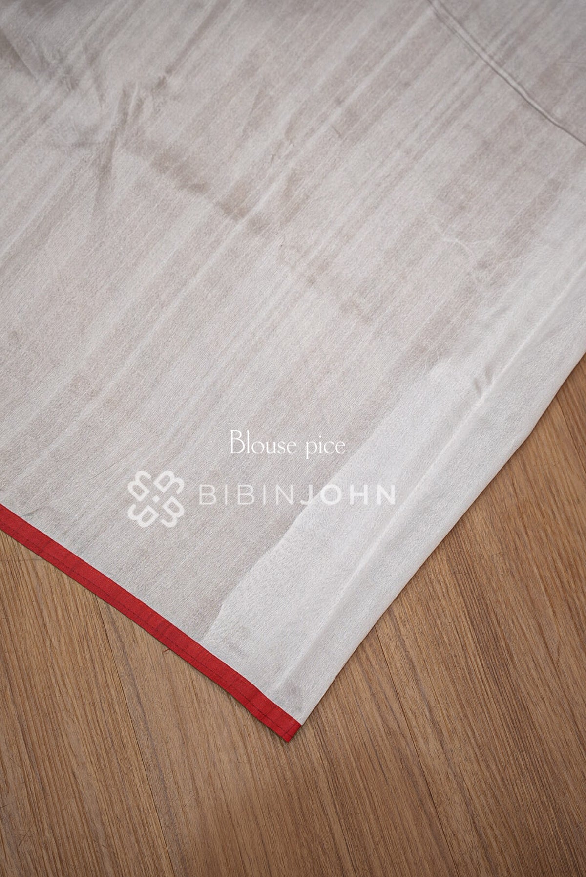 Silk Embroidery Saree Red & White BJ1023