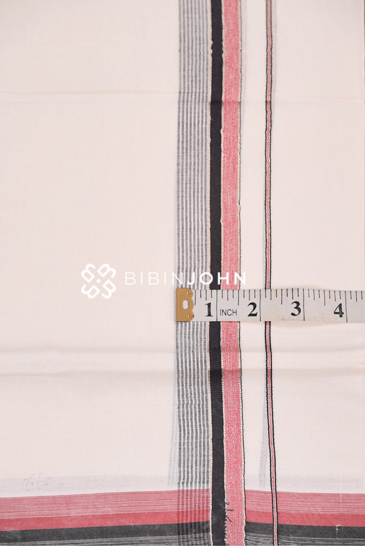 Cotton Dhoti For Men White BJ2559