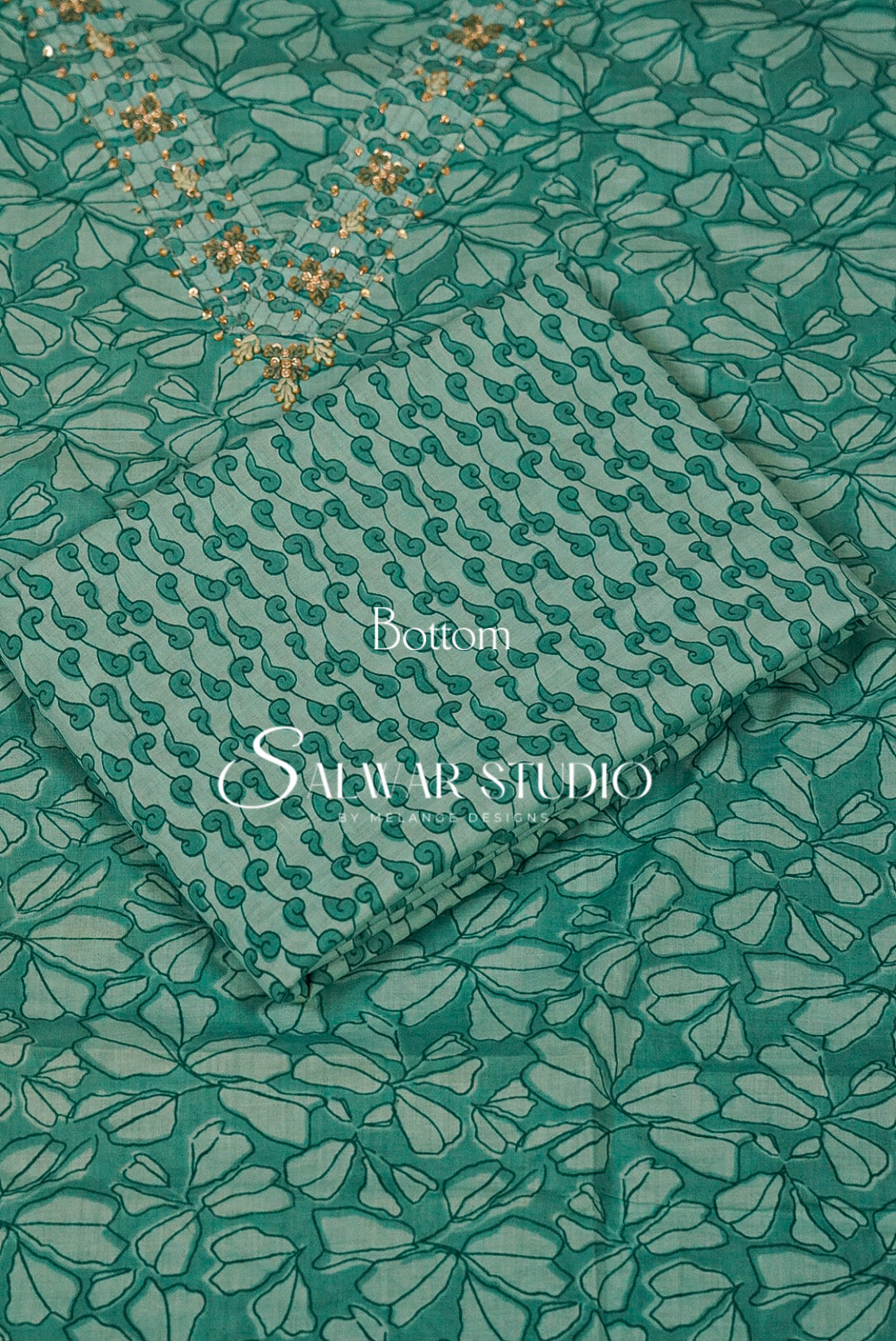 Printed Cotton Unstitched Salwar Suits AC0152