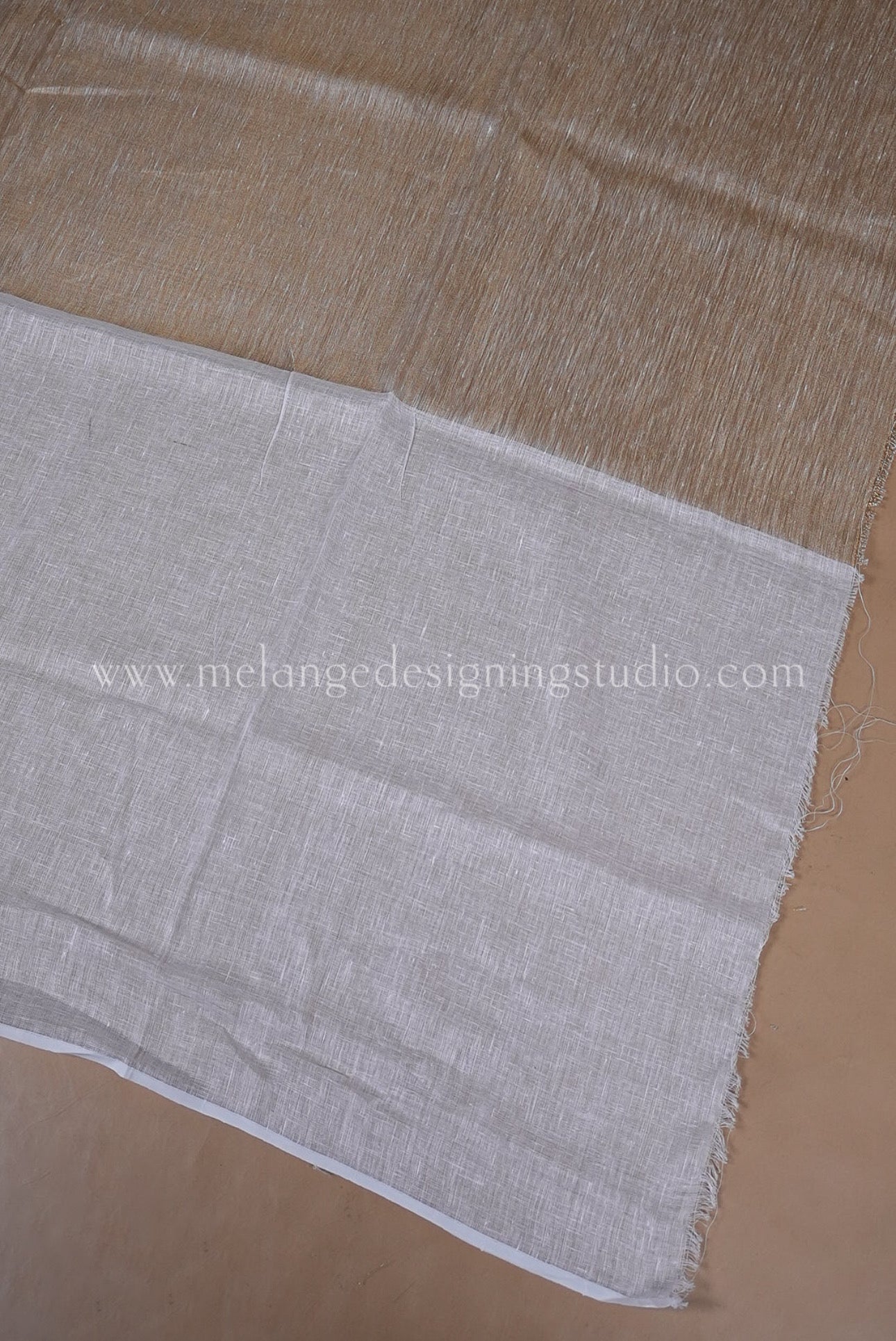 Pure Linen Tissue Saree MDS0003