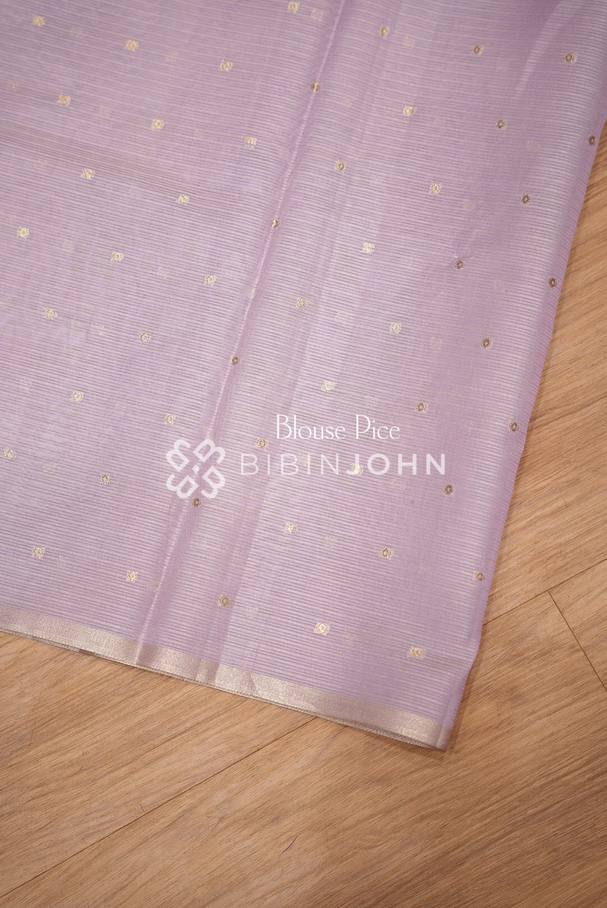 Cotta Embroidery Saree For Women Lavender BJ1386