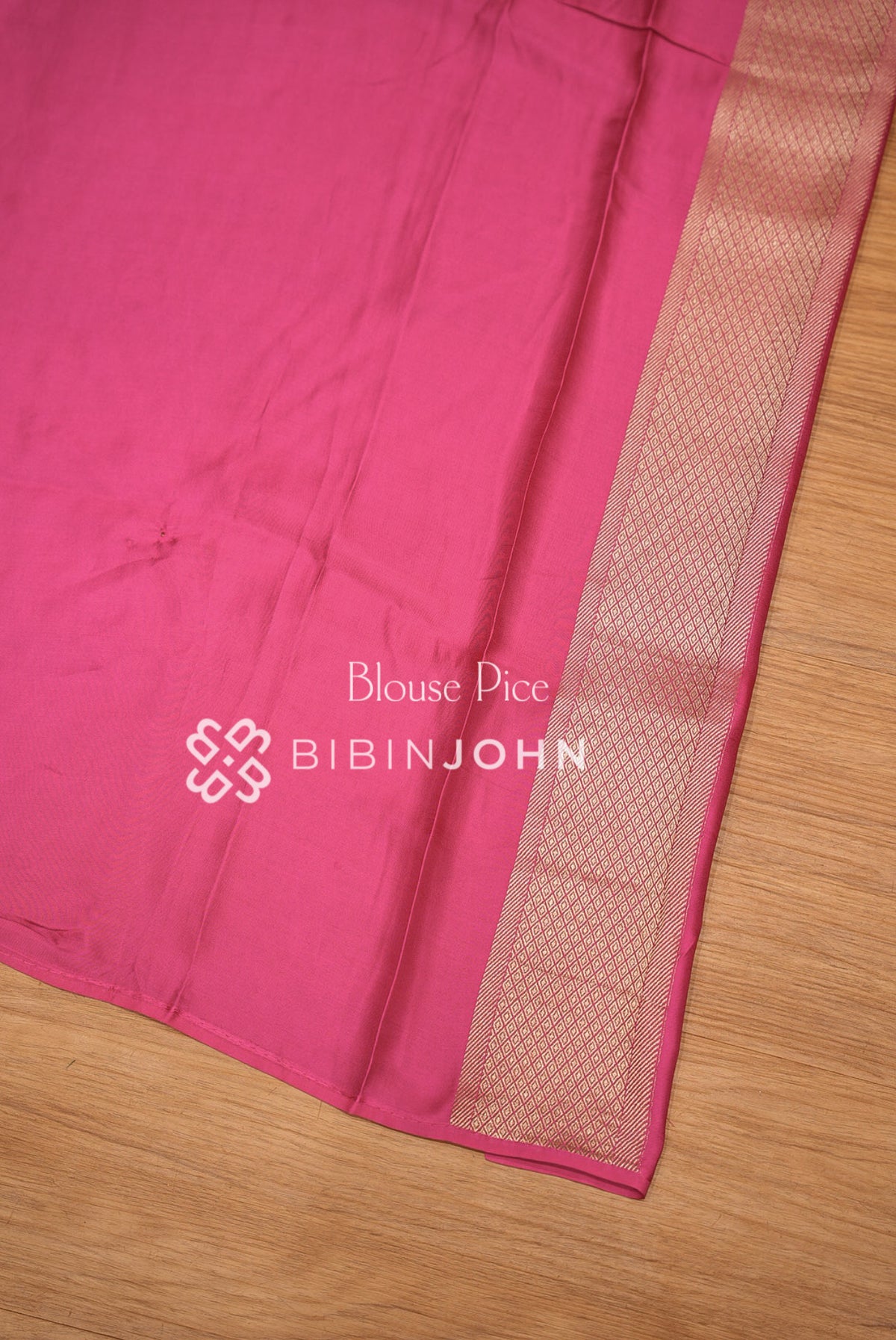 Silk Brocade Saree For Women Rani Pink BJ1389