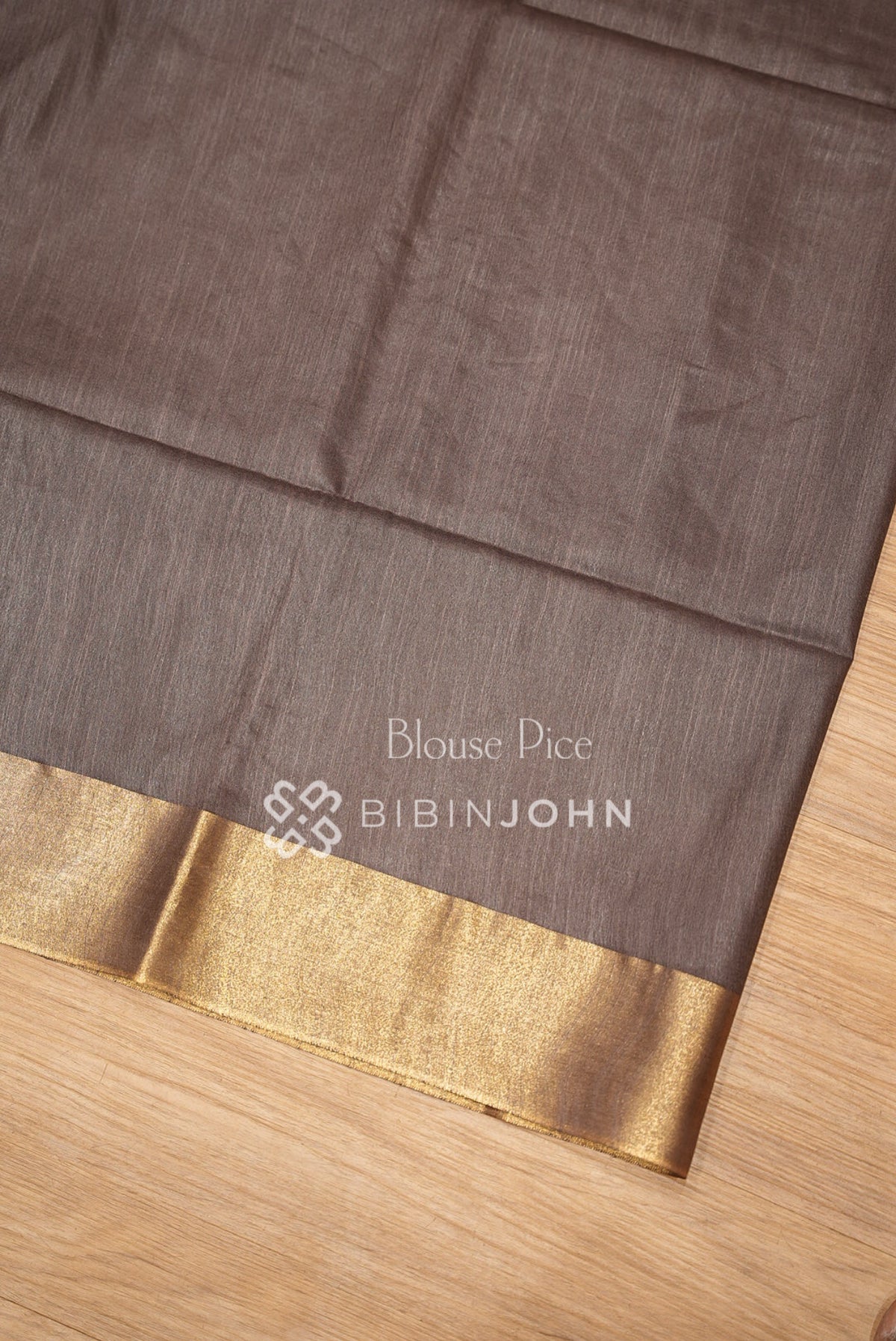 Bhagalpur Embroidery Saree For Women Coffee Brown BJ1423