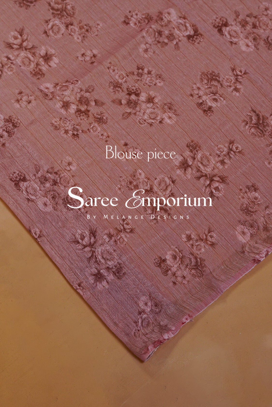 Printed Linen Saree For Women MDS0268