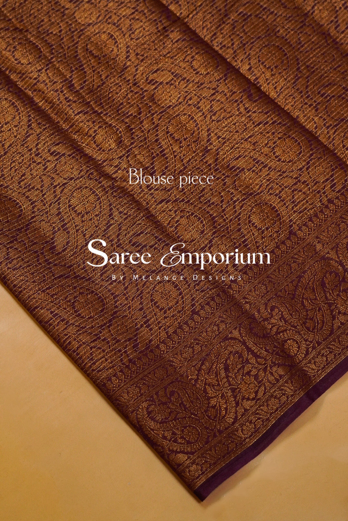 Semi Silk Saree For Women Black & Deep Wine