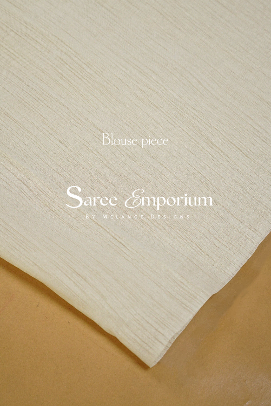 Silk Embroidery Saree For Women Ivory & Gold