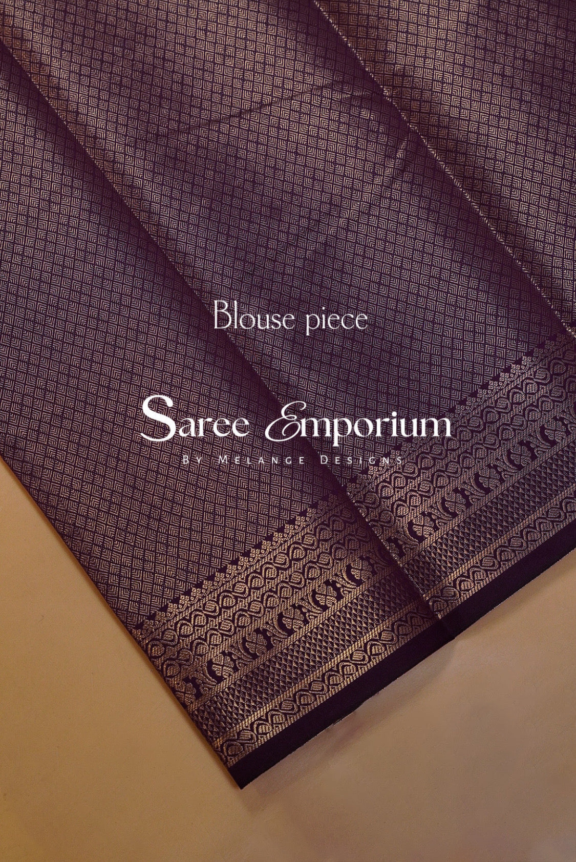 Silk Brocade Saree For Women MDS0247