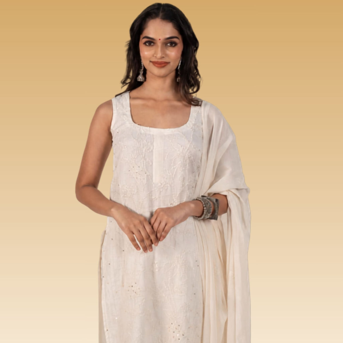 Dyeable Salwar Set