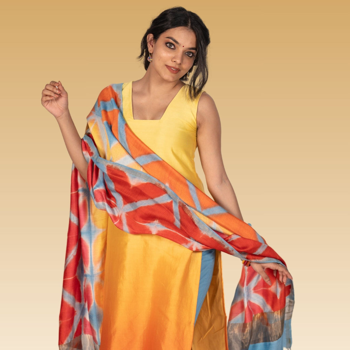 Dyed Salwar Set