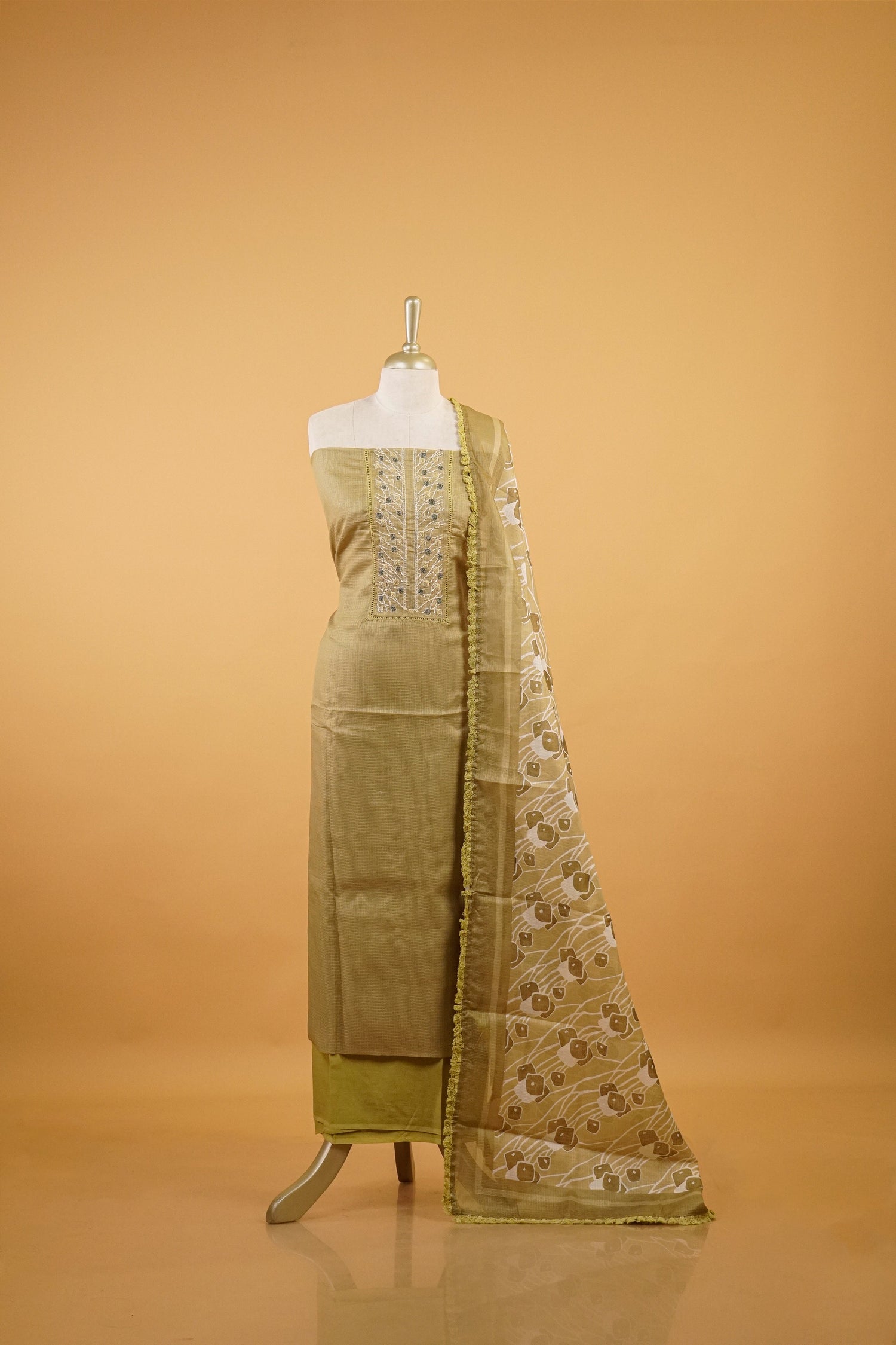 Cotta Embroidery Salwarset