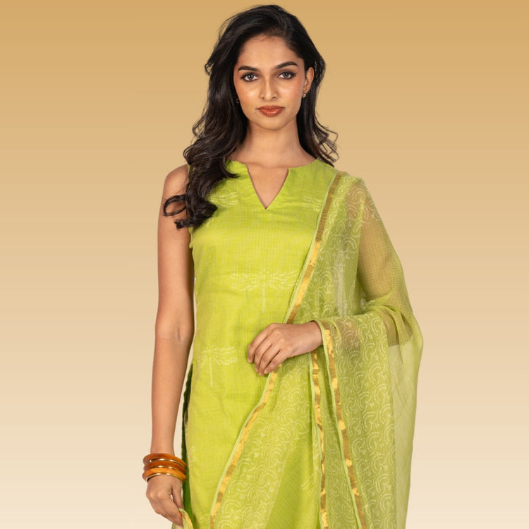 Cotta Printed Salwarset