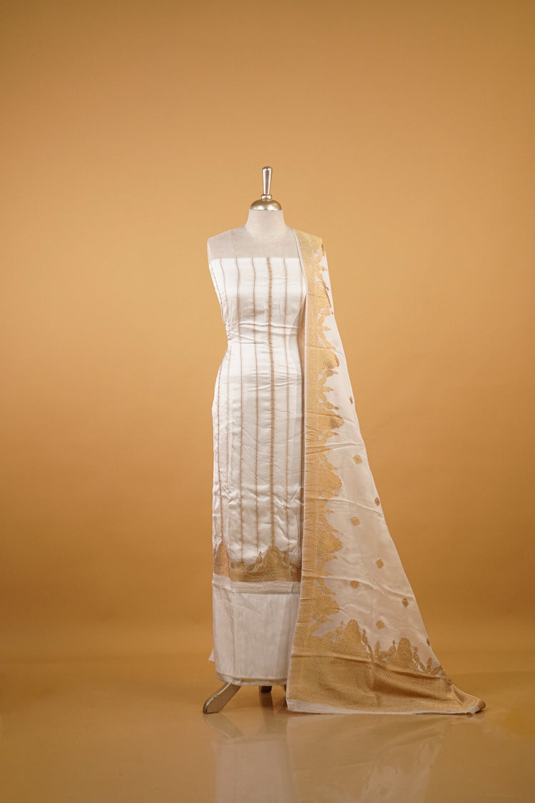 Dyeable Banarasi Salwarset