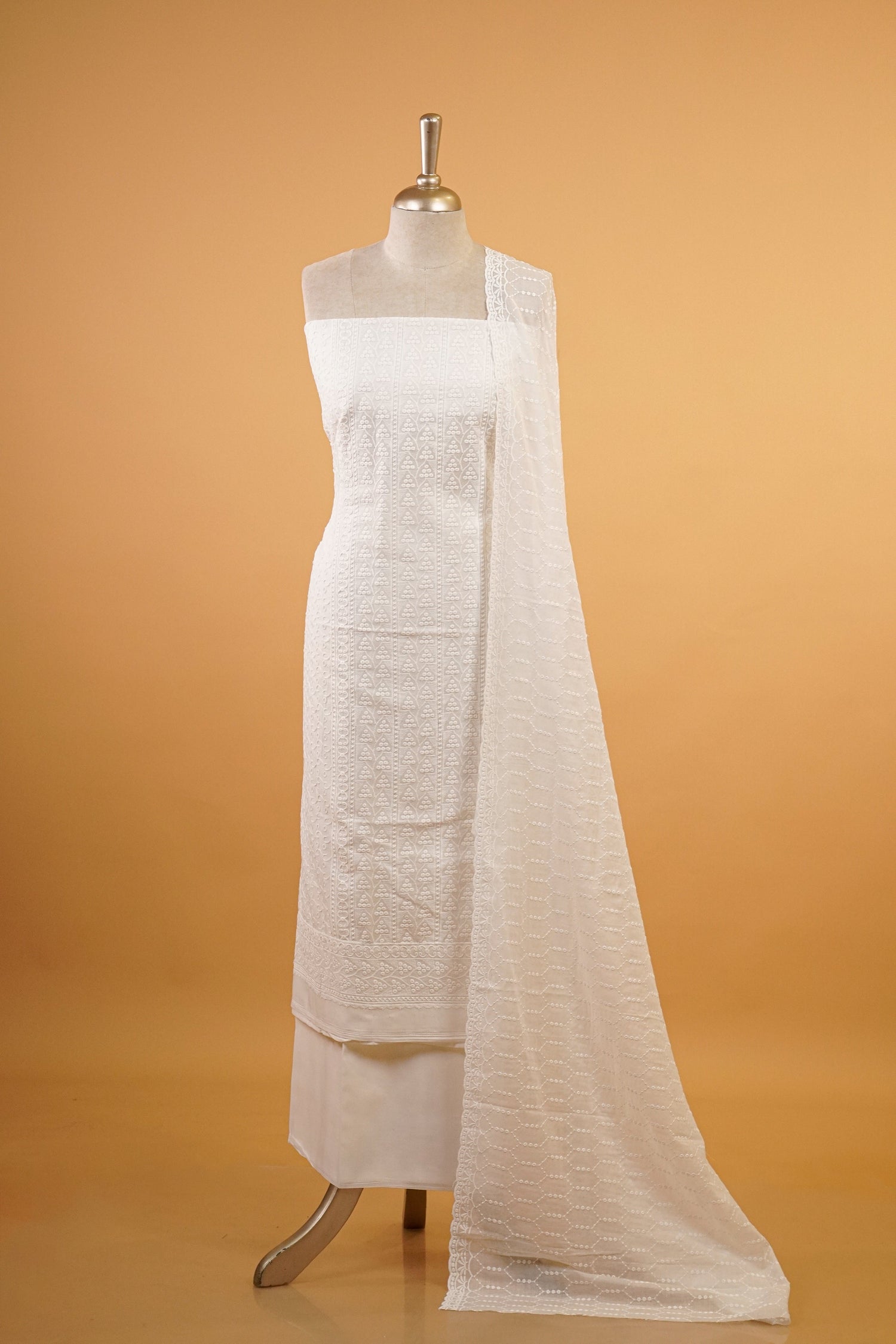 Dyeable Cotton Salwarset