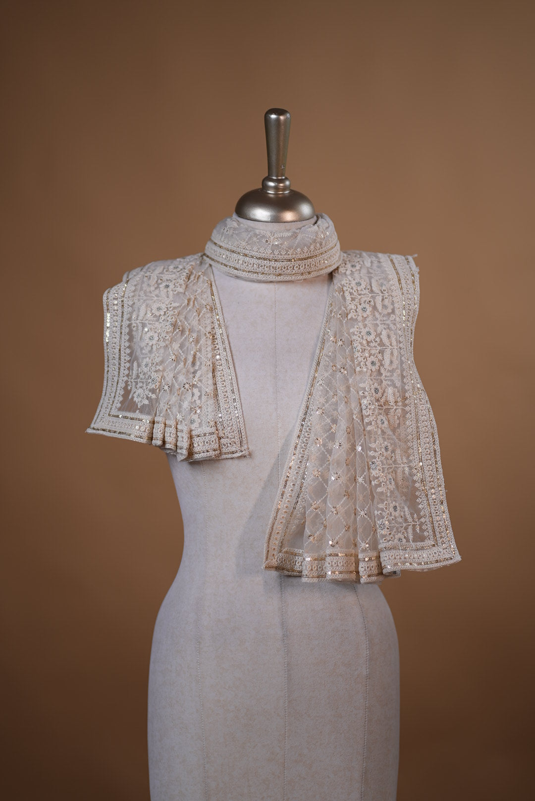 Dyeable Designer Dupatta