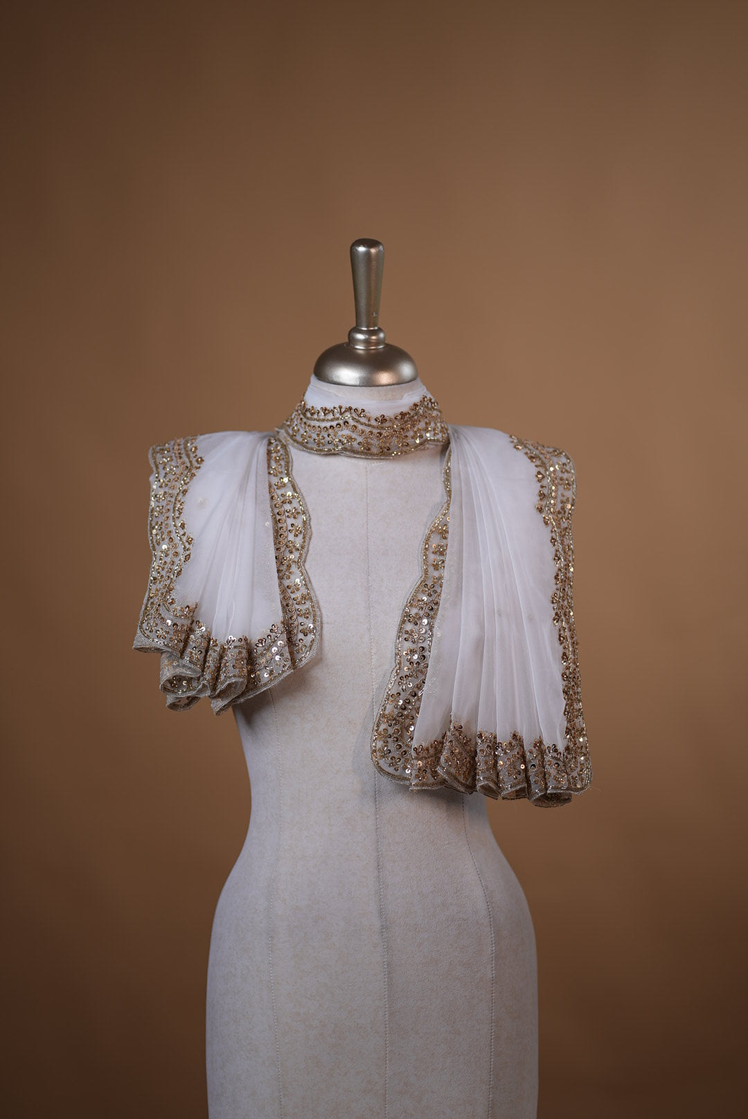 Dyeable Embroidery Dupatta