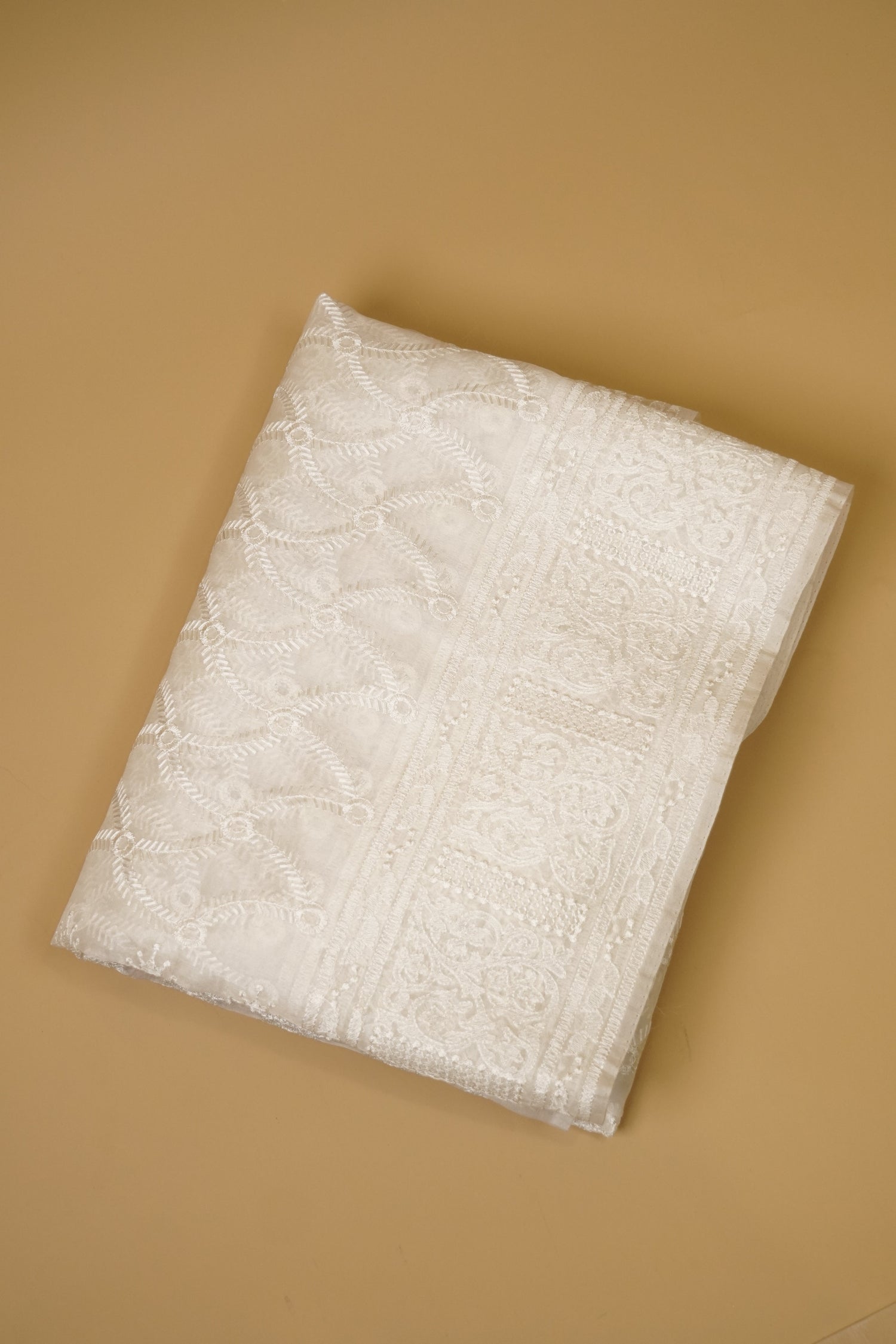 Dyeable Embroidery Sarees