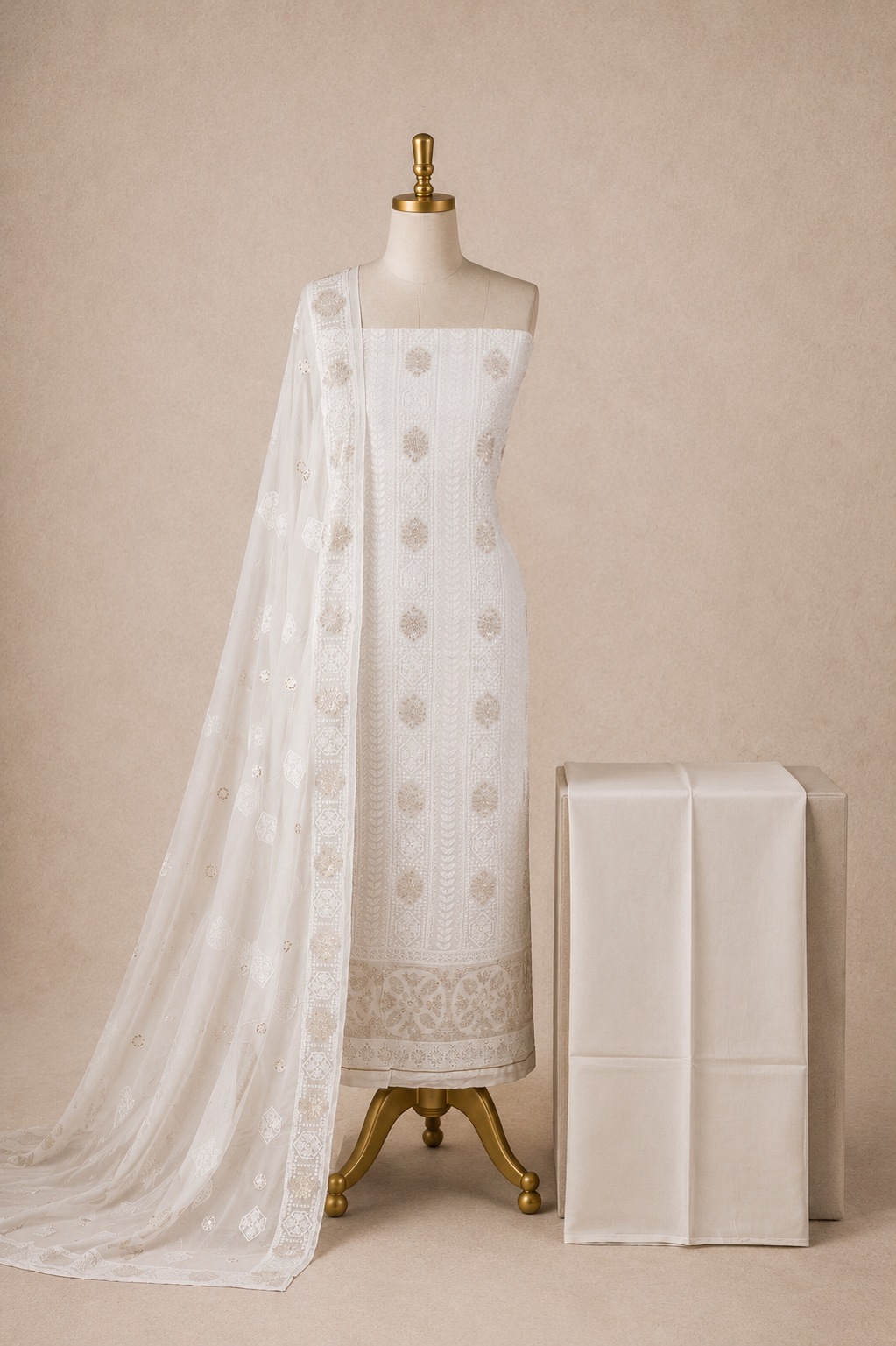 Dyeable Salwar Set