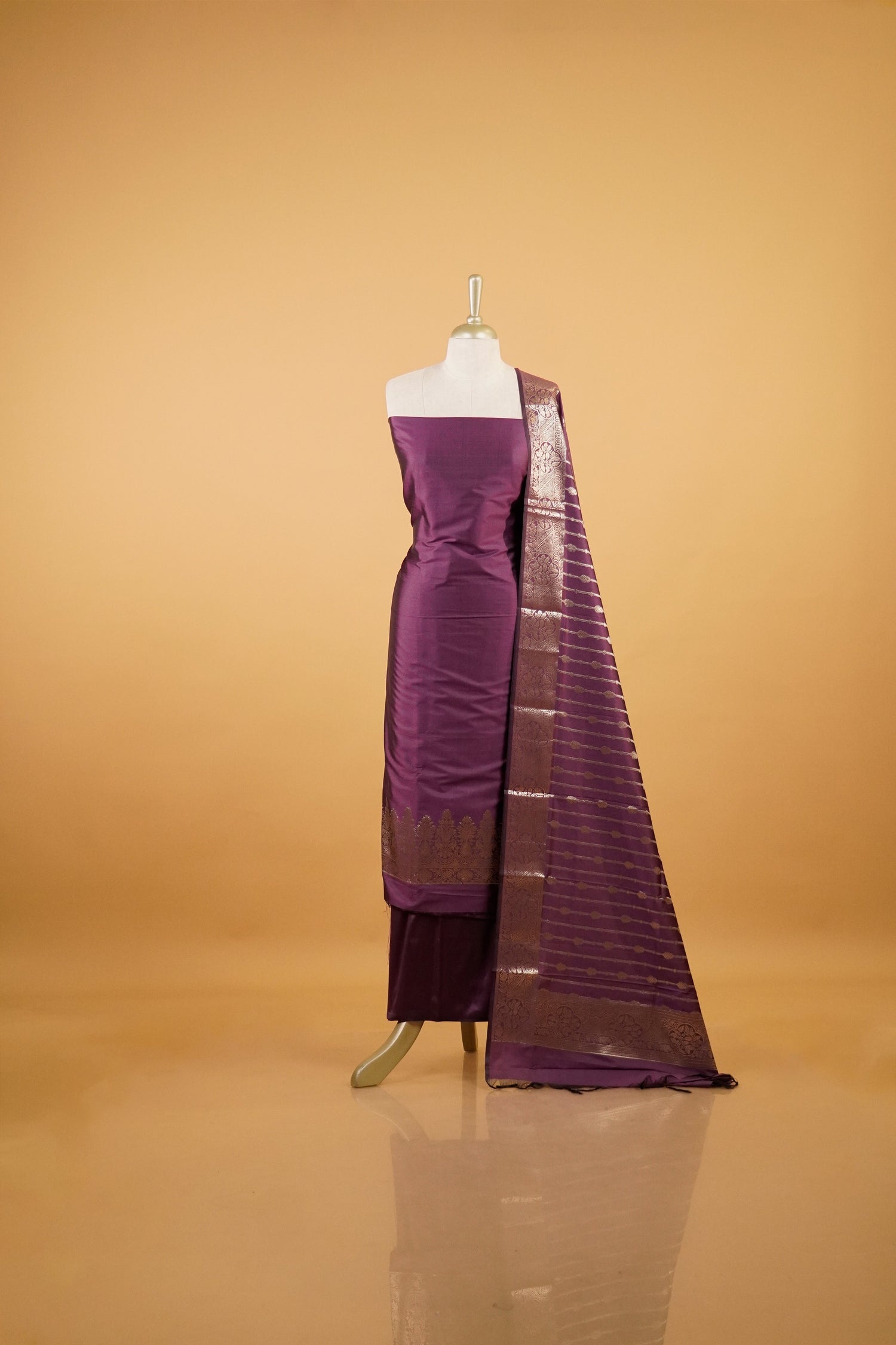 Dyed Banarasi Salwarset