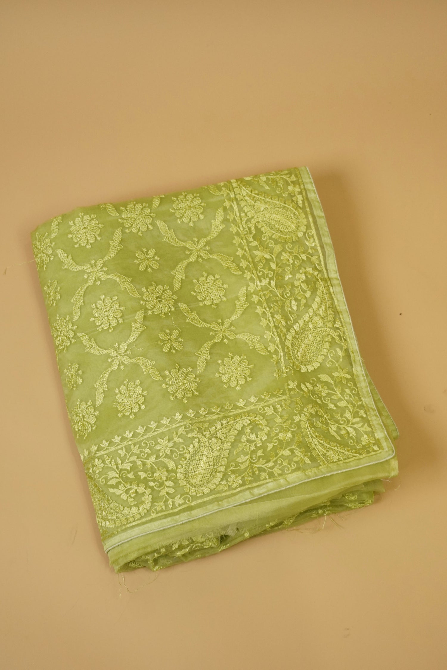 Dyed Embroidery Sarees