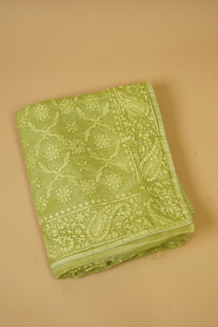 Dyed Embroidery Sarees