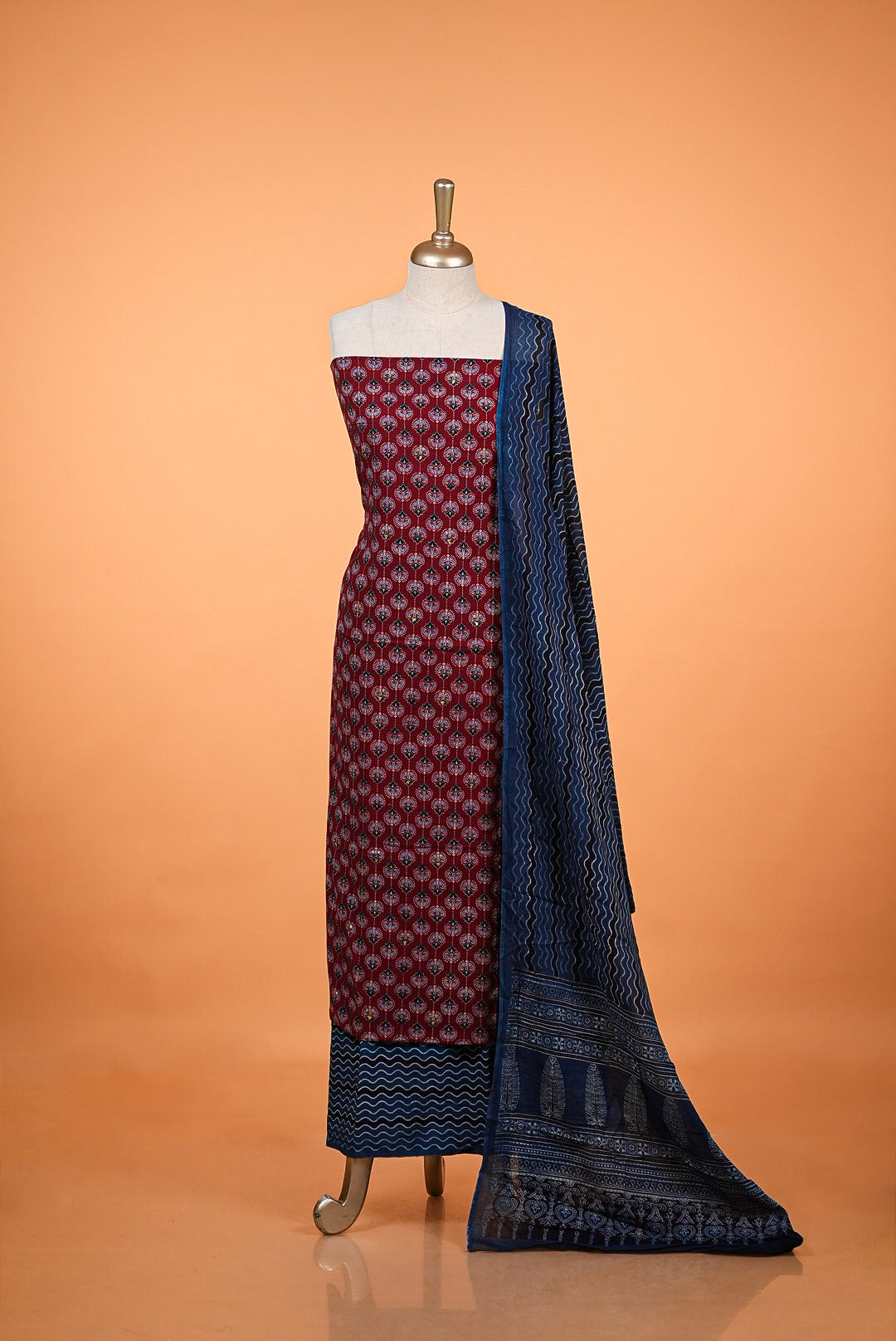 Dyed Printed Salwarset