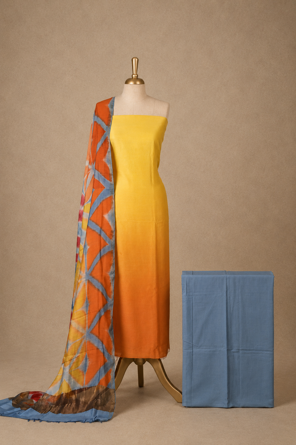 Dyed Salwar Set
