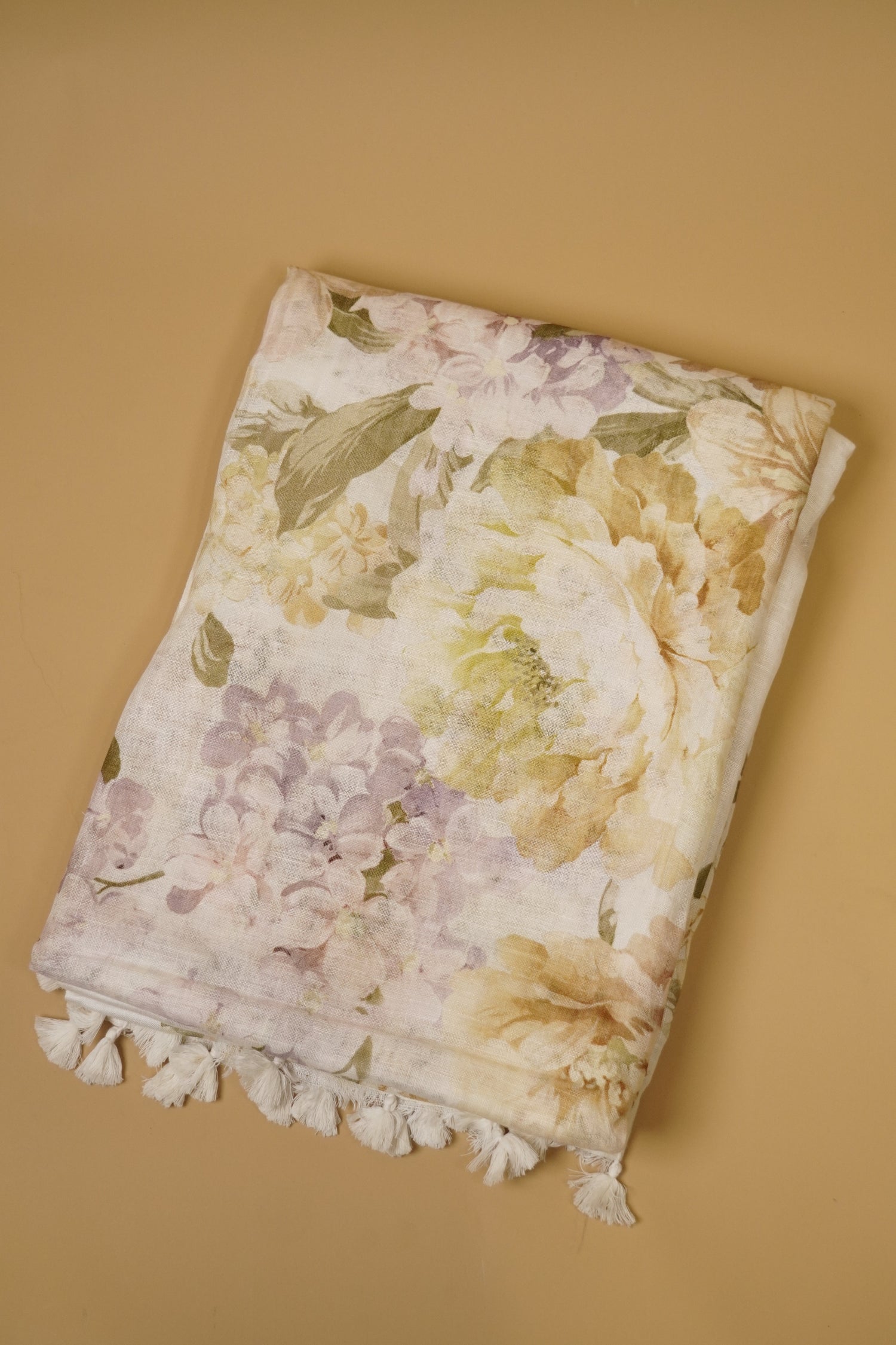 Linen Printed Sarees