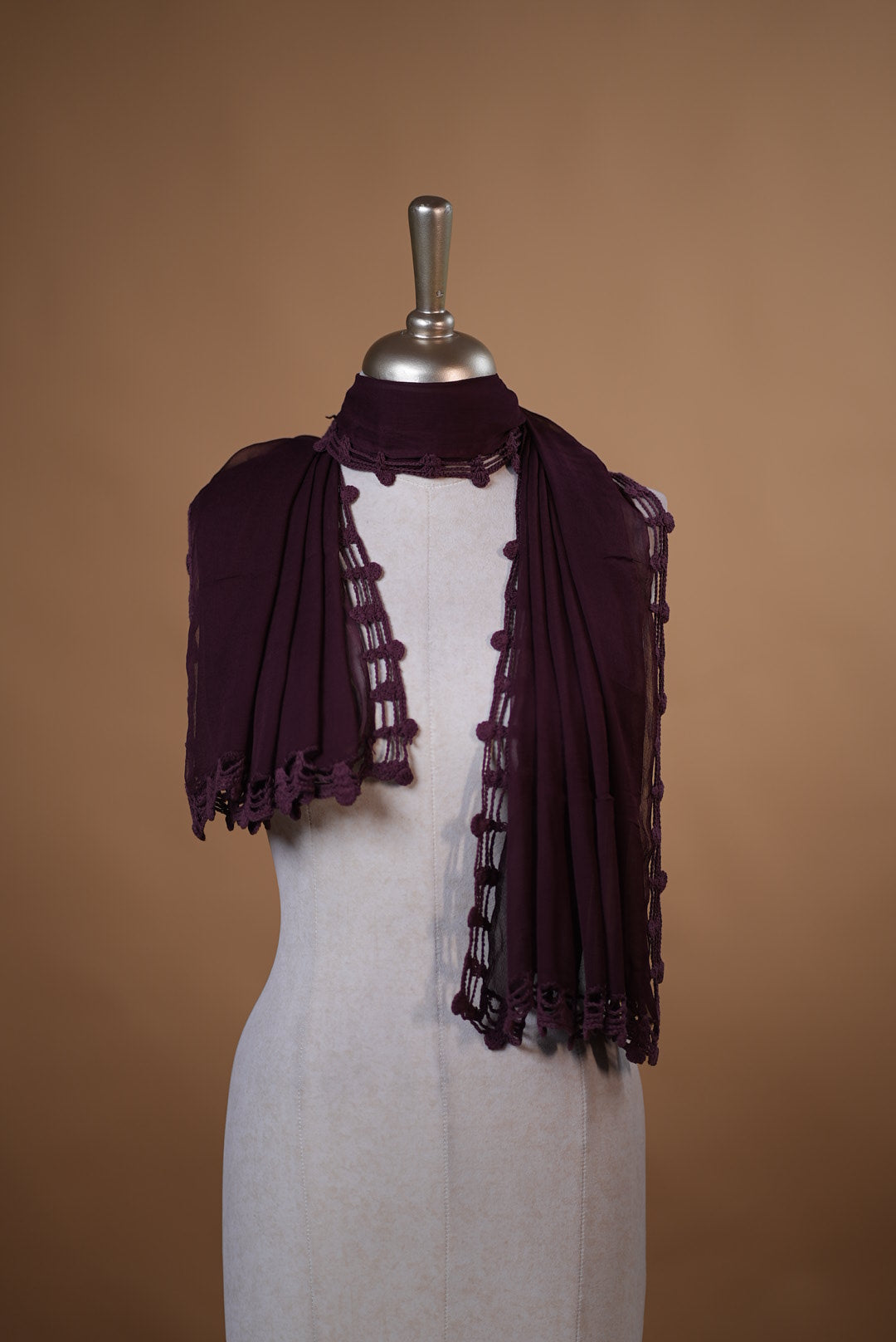 Dyed Plain Dupatta