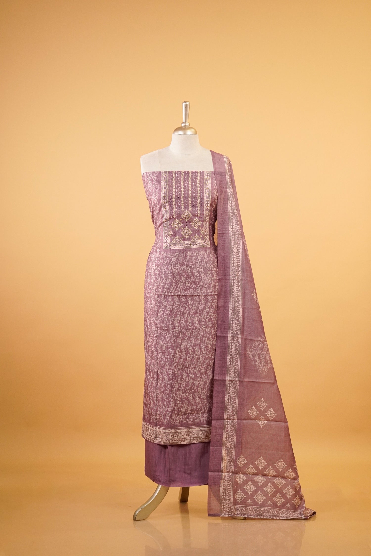 Silk Embroidery Salwarset