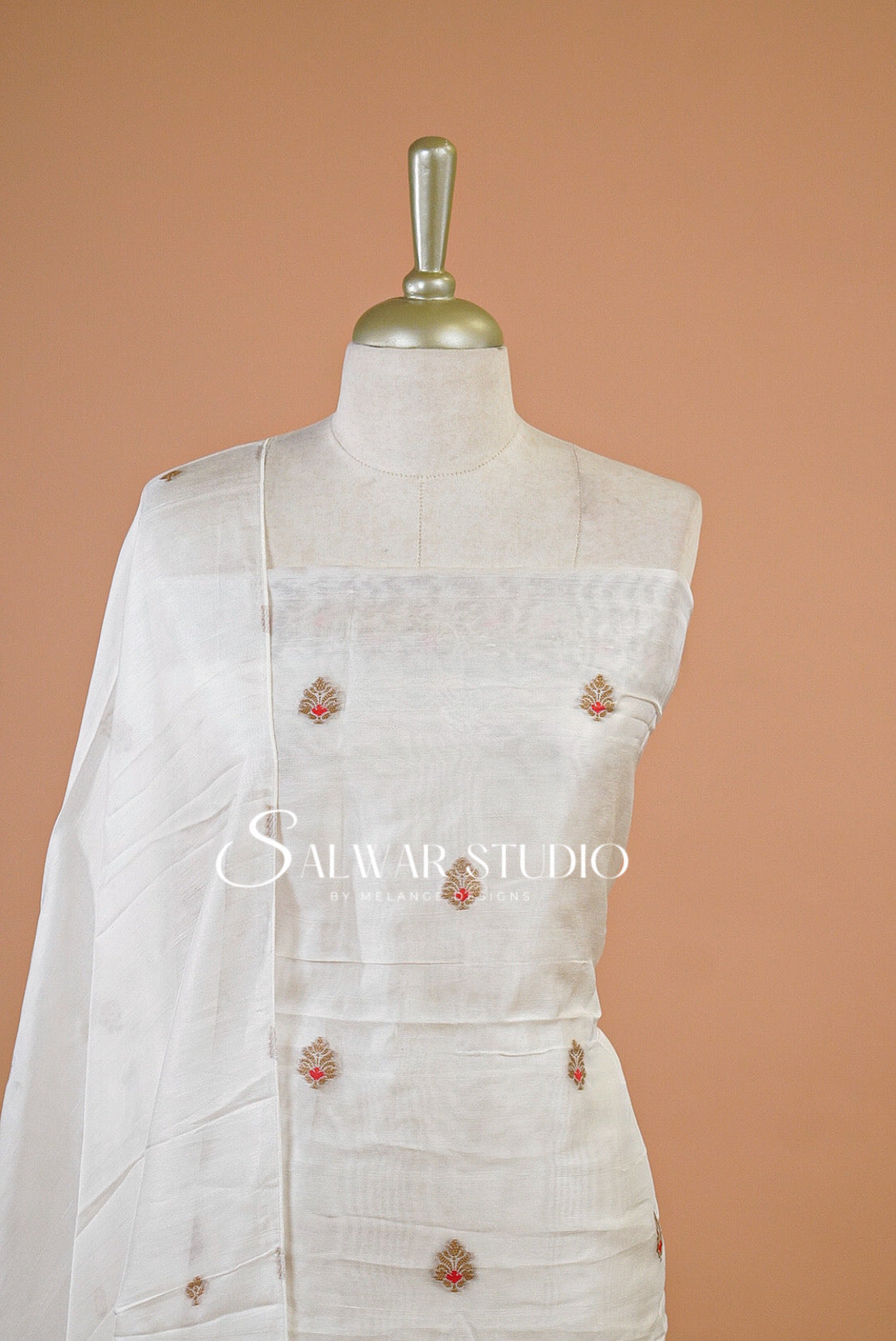 Silk Banarasi Salwar Suit AC0121