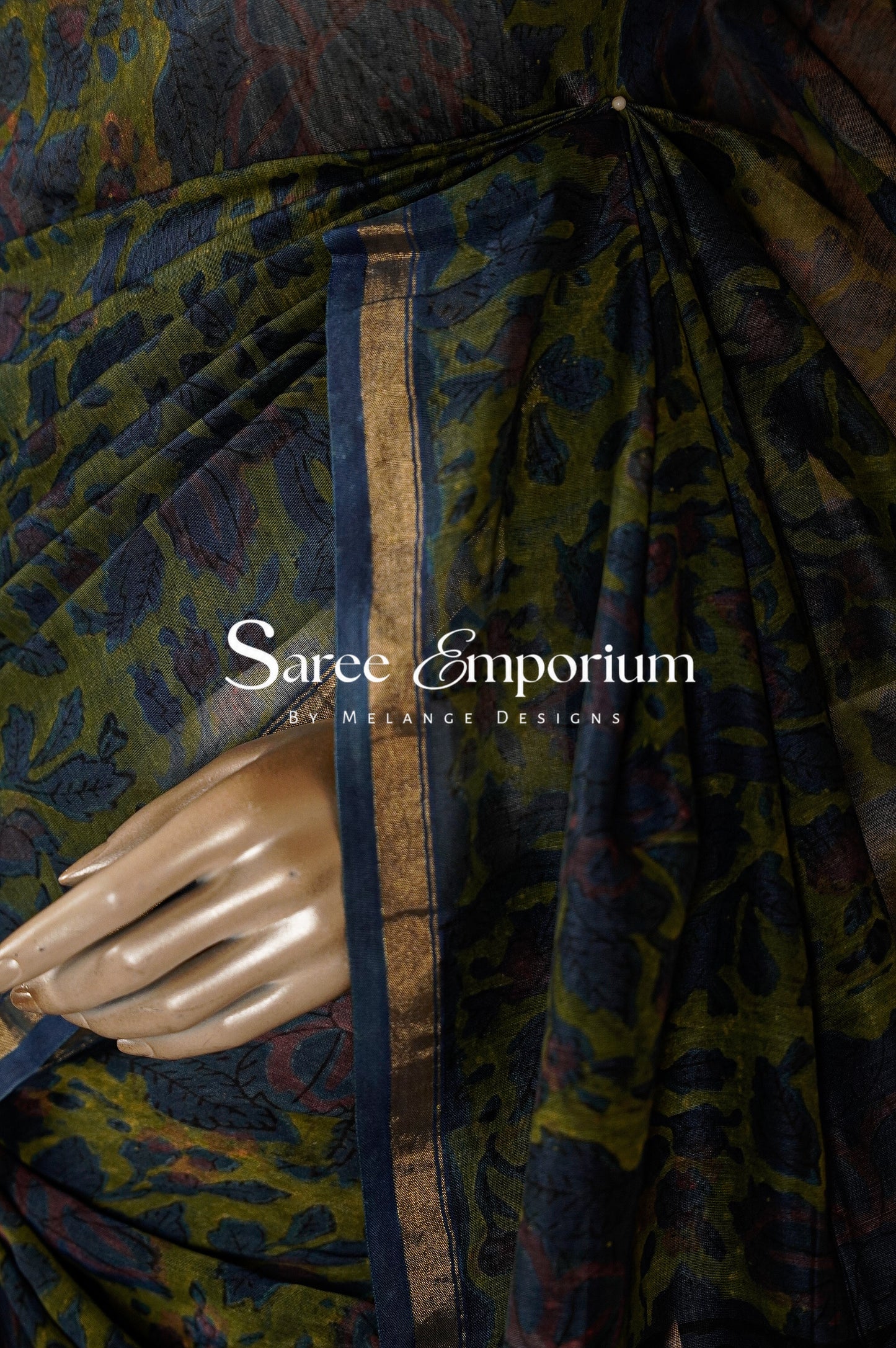 Printed Vanaspati Saree MDS0100