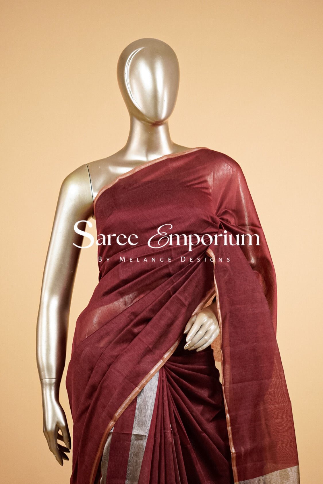 Semi Silk Saree MDS0175
