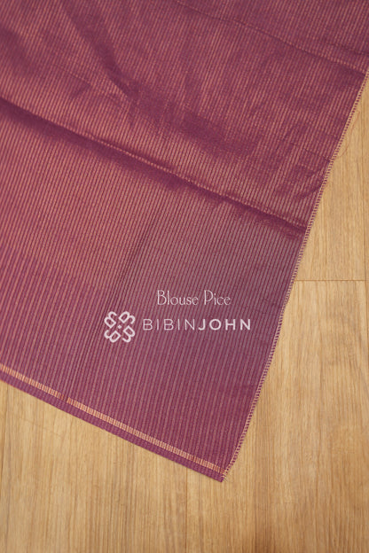 Semi Tussar Weaving Saree For Women Plum Purple BJ2454