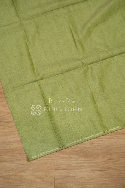 Semi Tussar Weaving Saree For Women Pista Green BJ2546