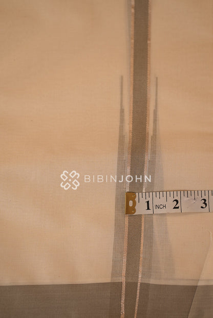 Cotton Dhoti For Men Off White BJ2297
