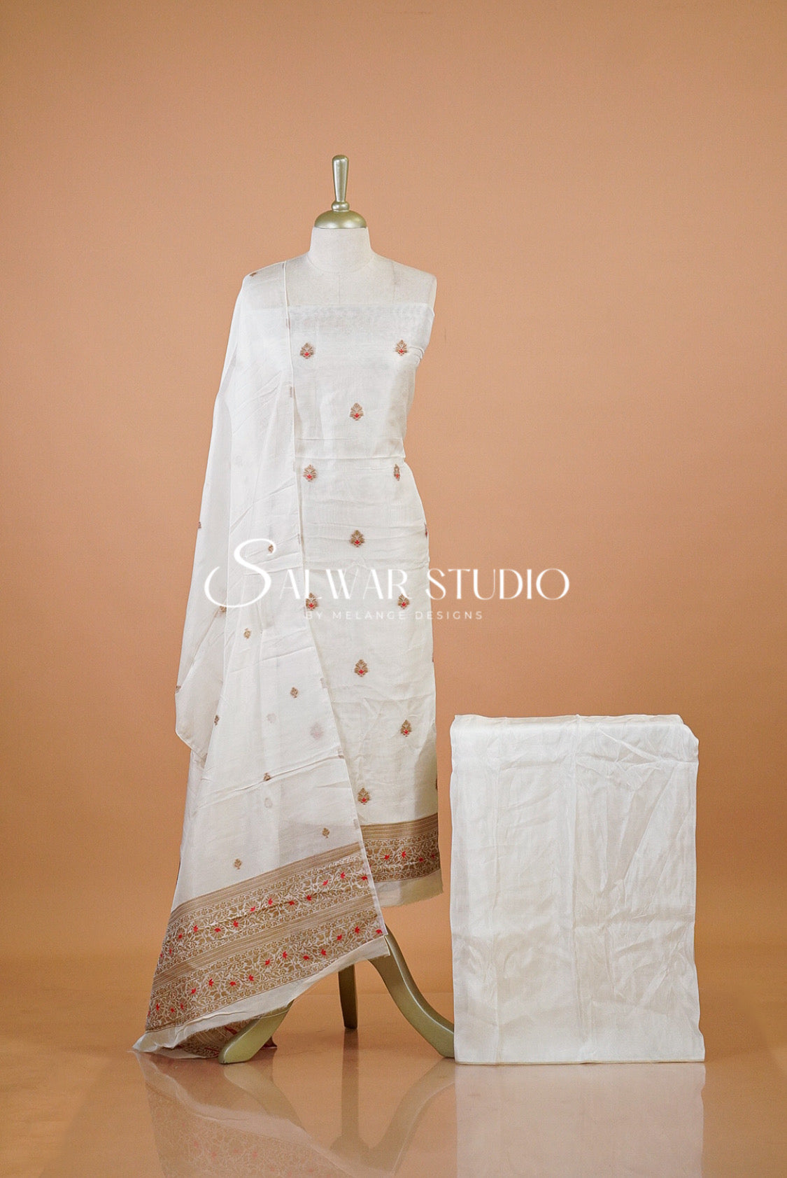Silk Banarasi Salwar Suit AC0121