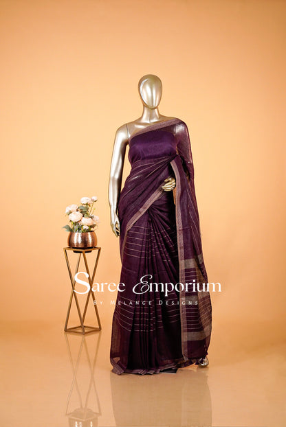 Linen Sarees MDS0073