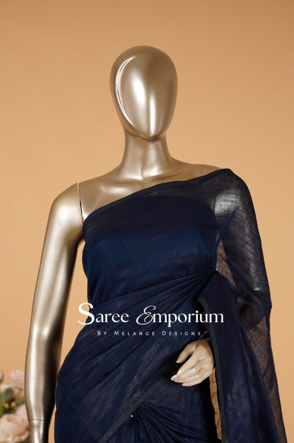 Linen Saree MDS0086