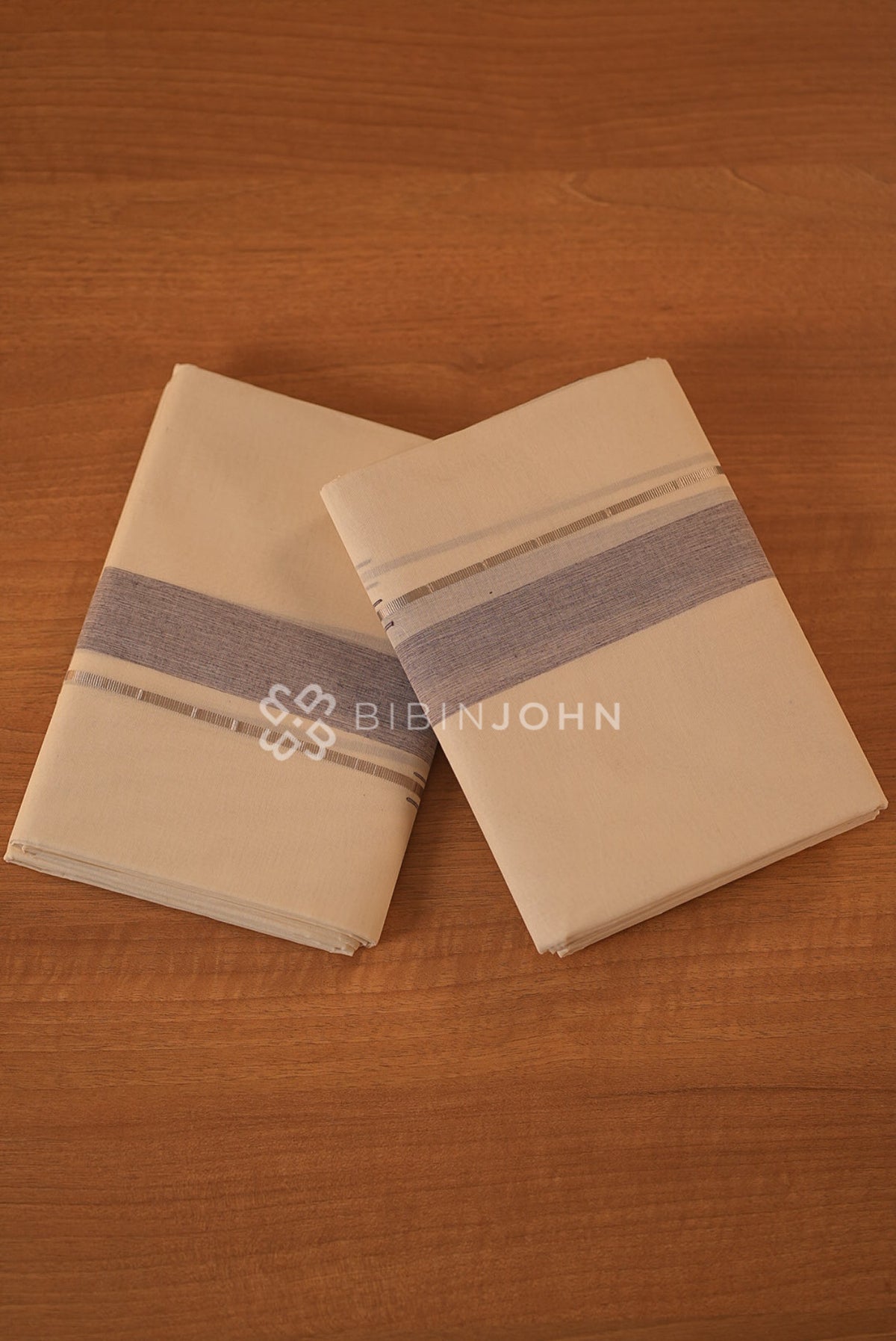 Cotton Dhoti For Men Off White BJ2298
