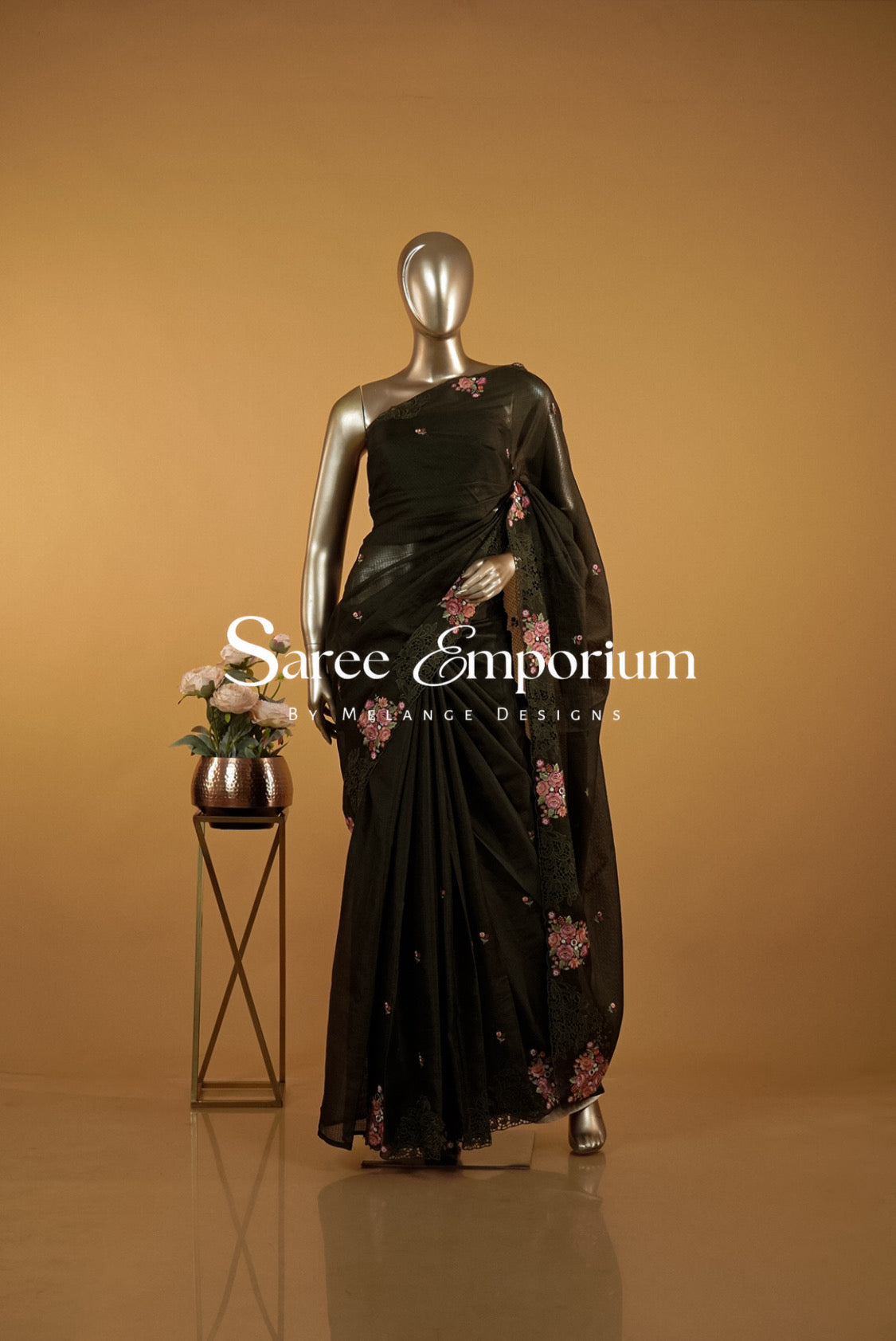 Cotta Embroidery Saree MDS0189