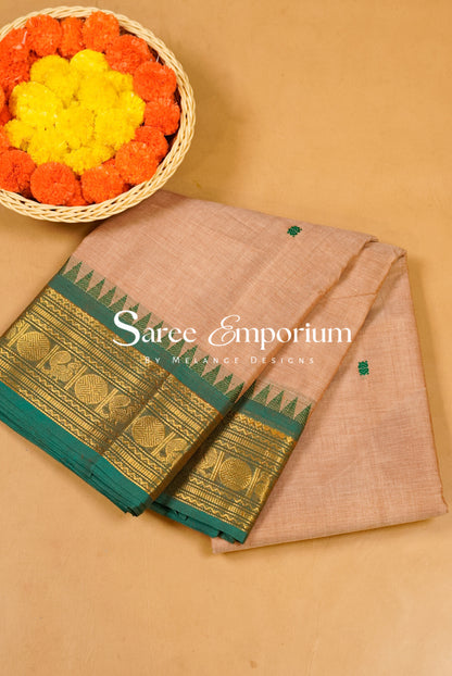 Kanji Cotton Saree For Women MDS0317