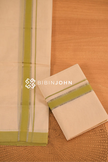 Cotton Dhoti For Men Off White BJ2415