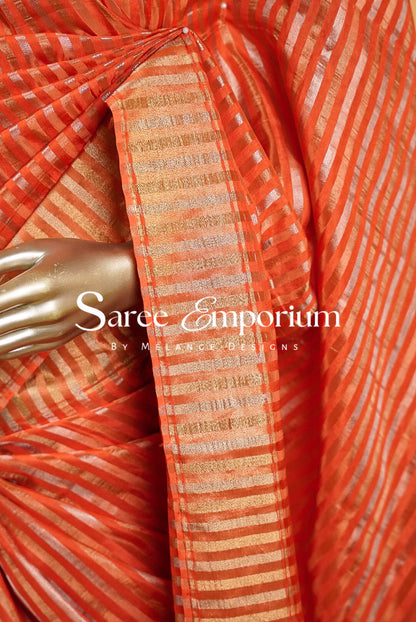 Silk Brocade Sarees MDS0047